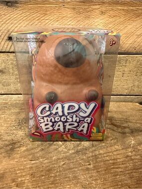 Smoosh-a-Bara Kids Squishy Toy - Brown